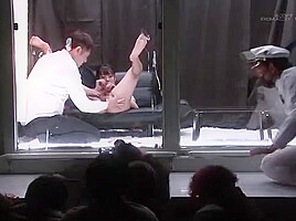 02138,A woman who is fucked and writhes in agony