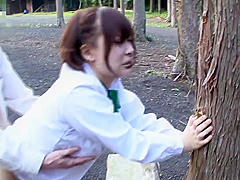 06D1623- who pissed outdoors in the controlled area is punished and raped by the janitor