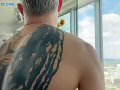 2 Tattooed Twinks Fuck While Parents Are Away