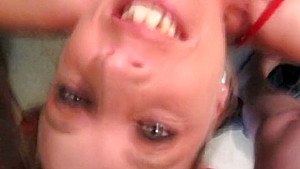 3:40 of me upside down getting face fucked