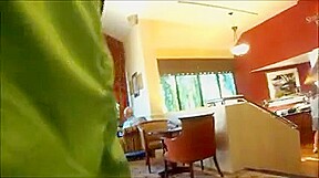 85 NYLON SHORTS UNCUT COCK OUT GYM RESTAURANT