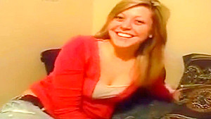 A Cute teen 18+ Filmed On Real Homemade