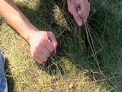 A Slim Blonde teen 18+ Gets Punished By A Thick Cock Outdoors