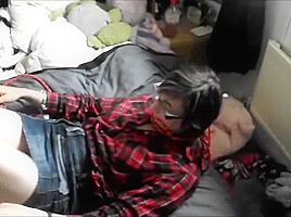 A Very Cheeky Hogtie