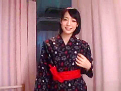 Airi Suzumura alluring and horny Asian teen 18+ enjoys hard oral head fuck