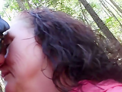 Ali Allure Takes Her Dog For A Walk Then Fucks A Fellow Hiker