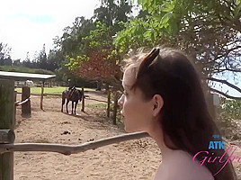 Aliya Brynn - Aliya sucks your cock in public