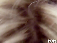 Almost Unused teen 18+ Rides A Cock