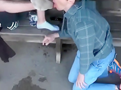 Alpha Humiliating his Slave In Public