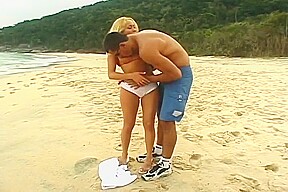 Amanda G Fucked On The Beach By Stud