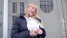 Amateur Blonde Babe Sandy Fucks With Stranger For Cash