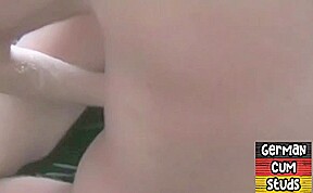 Amateur German gay asstoyed by BF after giving blowjob