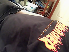 Amateur strip, and jerk off