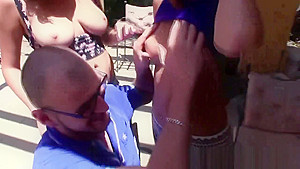Amateur teen 18+ nipple tease