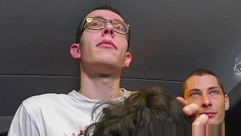 Amazign gang bang in bus oin the road in Paris 2 - InterracialBarebackSex