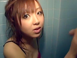 Amazing Japanese model Anri Hoshizaki in Crazy Blowjob JAV scene