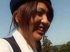 Amazing Japanese slut Asuka Hirayama in Incredible Outdoor JAV movie