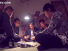 Amazing Japanese slut in Crazy Tattoo, Group Sex JAV clip