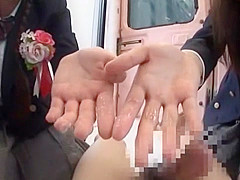 Amazing Japanese whore Chika Hiroko, Nanaka Kyono in Exotic teens 18+, Handjob JAV movie