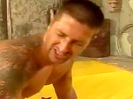Amazing gay clip with Sex, Wrestling scenes