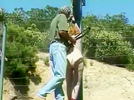 Amazing homemade BDSM, Outdoor xxx movie