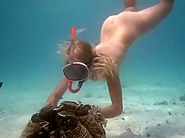Amazing homemade Nudists, Outdoor adult movie