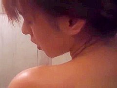 Amazing japanese babe under shower free part3