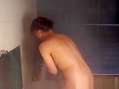Amazing japanese babe under shower free part3