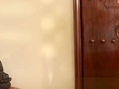 Amazing smalltits babe gets massaged