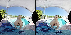 Anastasia Rose in Anastasia Poolside - VR3000