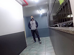 Aproveitei A Quarentena Que Esta Tudo Deserto E Fiz Sexo Dentro De Um Banheiro Publico