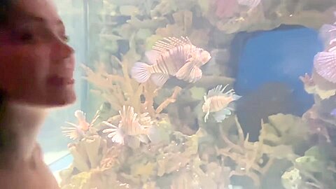 Aquriam Trip With Turns Into Intense Rimming And Cockmilking Session - Aliya Brynn