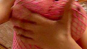 Argentinian cutie in fishnets fucking - Latin-Hot