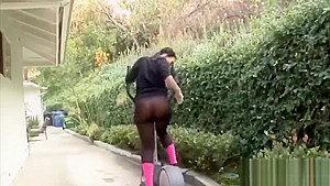 Ashli Orion Gang Banged By Pulsating Black Dongs