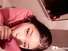 Asian Girl Fucks In Public Bathroom With No Shame And No Mercy