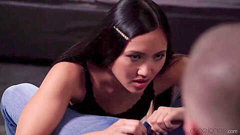 Asian Seduction In Lace Lingerie Glamour Porn Clip