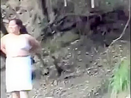 Asian Women Get Nude Outside