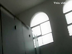 Asian women spied in public toilet peeing