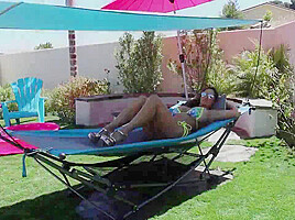 Ava Addams In Sun Bath, Cum Bath