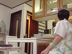 B2K2501- A Sensitive Lady With A Big Ass Feeling During A Massage Visit