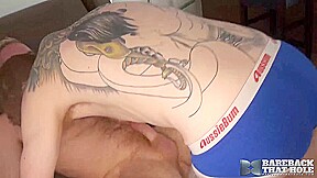 BAREBACKTHATHOLE Hairy Chase Acland And Zack Acland Bareback