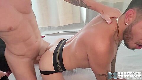 BAREBACKTHATHOLE Mateo Torres Barebacked By Jock Drew Dixon