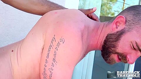 BAREBACKTHATHOLE Tyler Phoenix Raw Fucked By BBC Ray Diesel