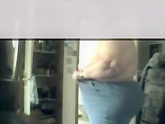 BBW getting dressed