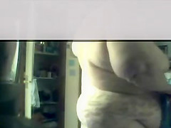BBW getting dressed