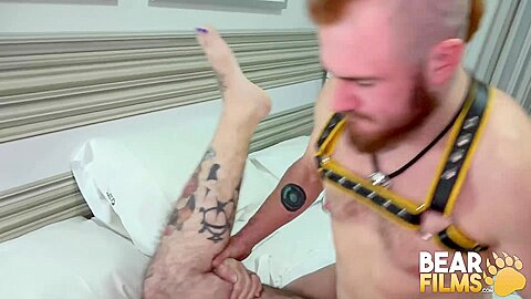 BEARFILMS Bearded Jay Behr Barebacks Chubby Gay Mac Curtis