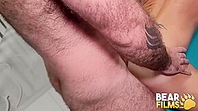BEARFILMS Burly Bearded Rob Hairy Barebacks Inked Rick Chase