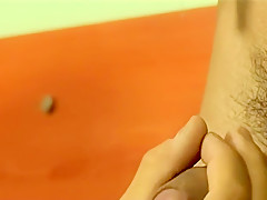 Back massage turned into sucking and fucking