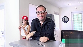 Badass Latina Fucks Handyman video starring Zaya Cassidy
