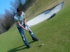 Bareback Sex on the Golf Course